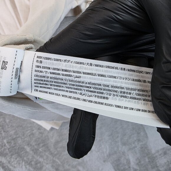 Guinness Abercrombie & Fitch Shirt Mens Size XL Beige My Goodness Graphic Tee - Picture 7 of 12